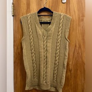 V neck sweater vest S/M NWOT
